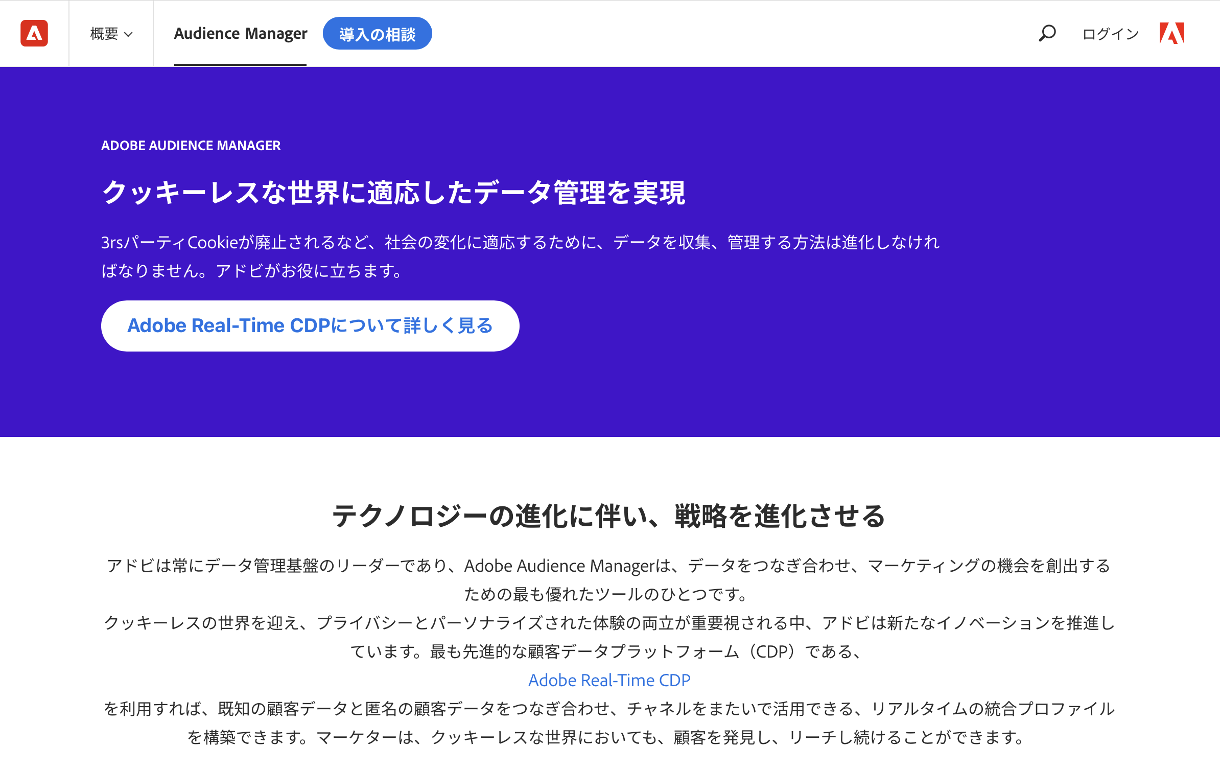 Adobe Real-Time CDP - 特徴・機能・料金など